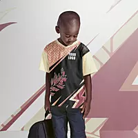 Kiddies V-Neck T-Shirt Custom Design