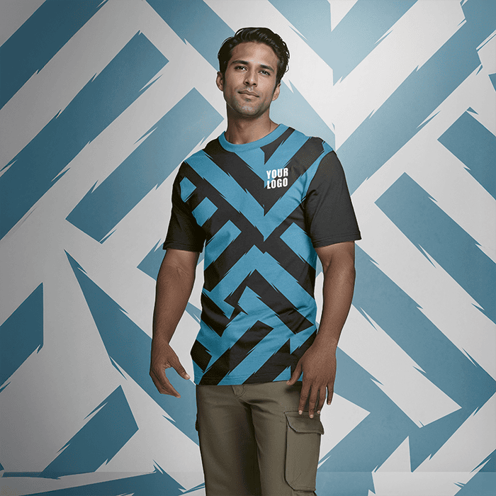 Mens Crew Neck T-Shirt Custom Design