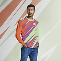 Mens Long Sleeve T-Shirt Custom Design