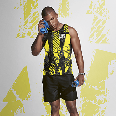 Mens Crew Neck Vest Custom Design