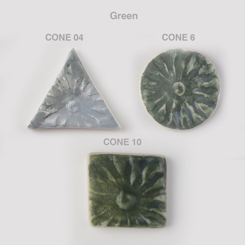 Sara Semi Transparent Underglaze Green SUG24 Sara Semi Transparent Underglaze Green SUG24