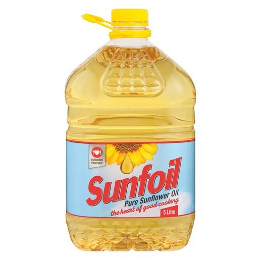 SUNFOIL SUNFLOWER COOKING OIL 4X5L