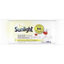 SUNLIGHT SOAP MILD BABY12X100G