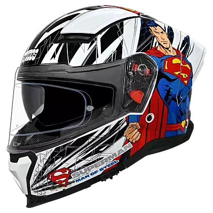 STUDDS HELIOS SUPERMAN WHITE N1 BLUE C/V (L)