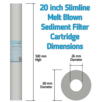 3-Stage Whole House Filter (Slimline) on Wall Bracket 3-Stage Whole House Filter (Slimline) on Wall Bracket