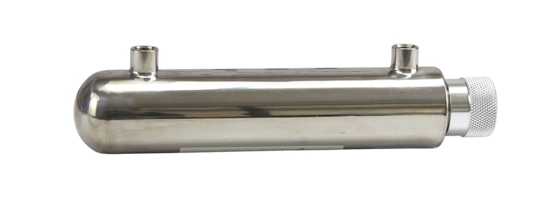 4 Pin UV Steriliser 6W 1.87L/Min - 1/4inch Ports 4 Pin UV Steriliser 6W 1.87L/Min - 1/4inch Ports