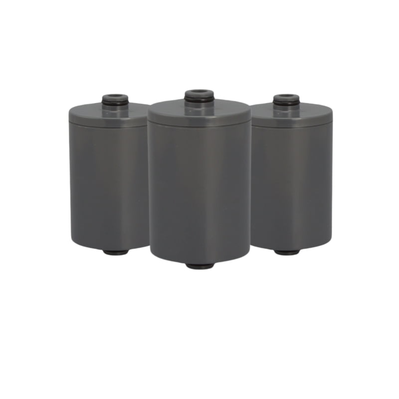 SUPERPURE Shower Filter Brushed Chrome Replacement Cartridge (3pack) SUPERPURE Shower Filter Brushed Chrome Replacement Cartridge (3pack)