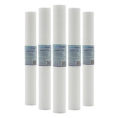 20 inch Melt Blown Sediment Filter - 5 Micron (5 Pack) 20 inch Melt Blown Sediment Filter - 5 Micron (5 Pack)