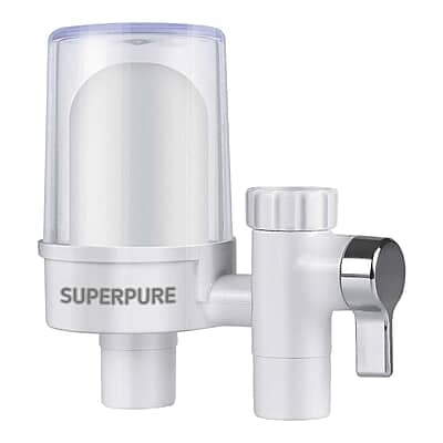 SUPERPURE Basics White Tap-Mounted Filter SUPERPURE Basics White Tap-Mounted Filter