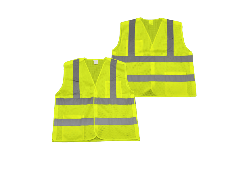 5 Point break away,class II, double reflective tape