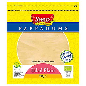 SWA91014: SWAD Plain Papad 80x200gm