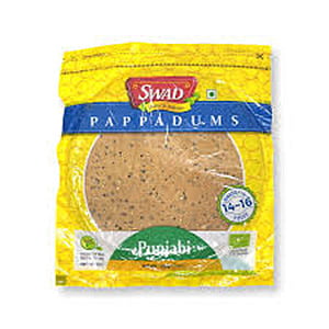 SWA91013 : SWAD Punjabi Papad 80x200gm