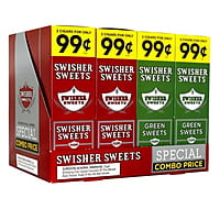 SWISHER SWEETS 2/.99 (60 CIGARS)