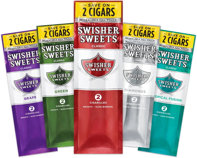SWISHER SWEETS CIGARILLOS $1.19 (60 CIGARS)