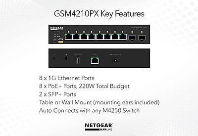 M4250-8G2XF-POE+ M4250-8G2XF-POE+