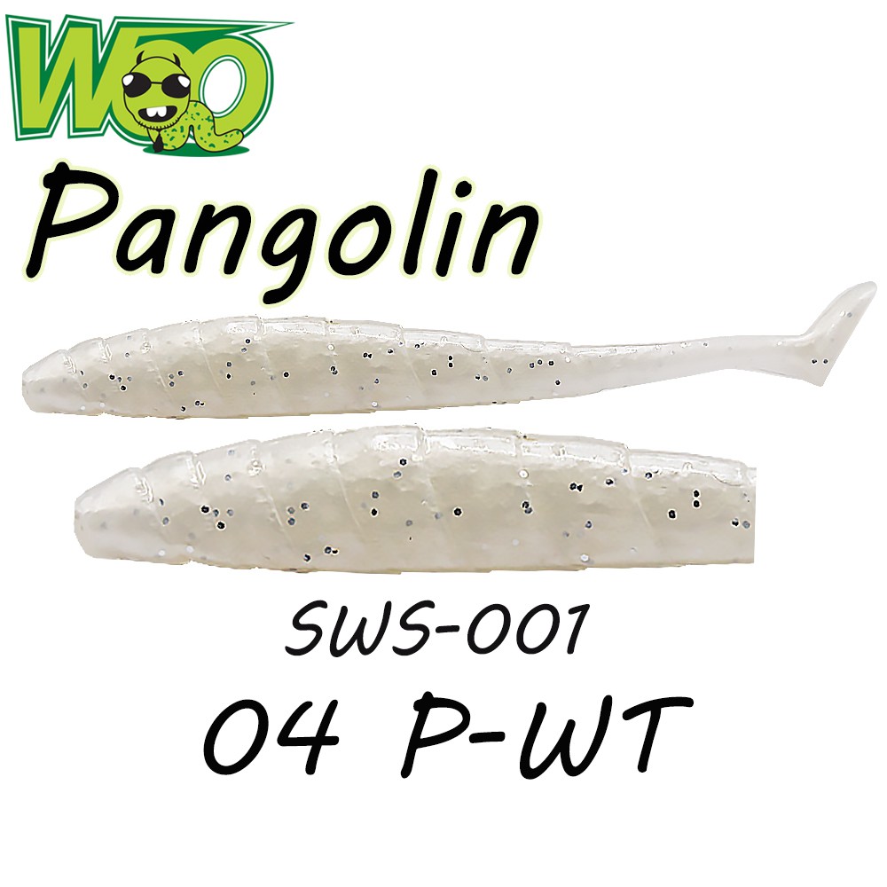 WOO เหยื่อหนอนยาง - รุ่น SWS-001 ( 04 P-WT )