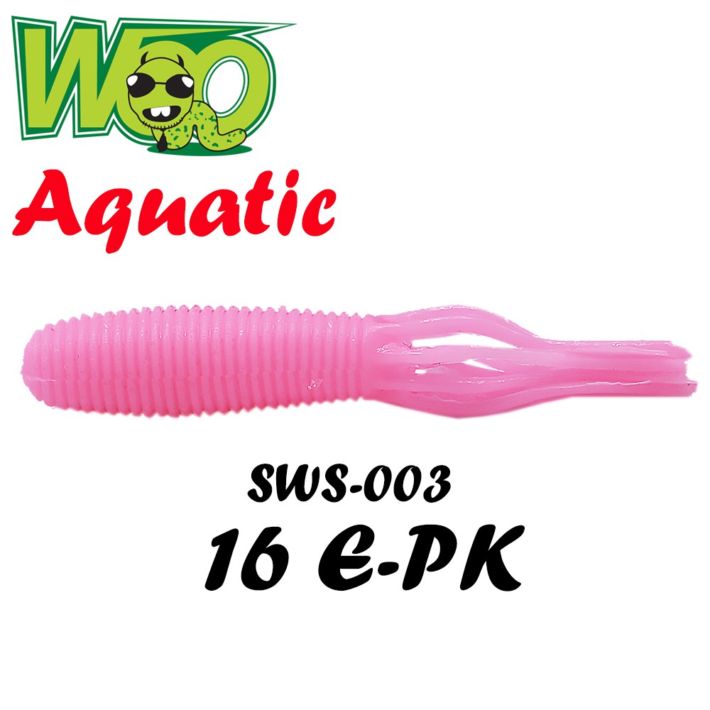 WOO เหยื่อหนอนยาง - รุ่น SWS-003 ( 16 E-PK )