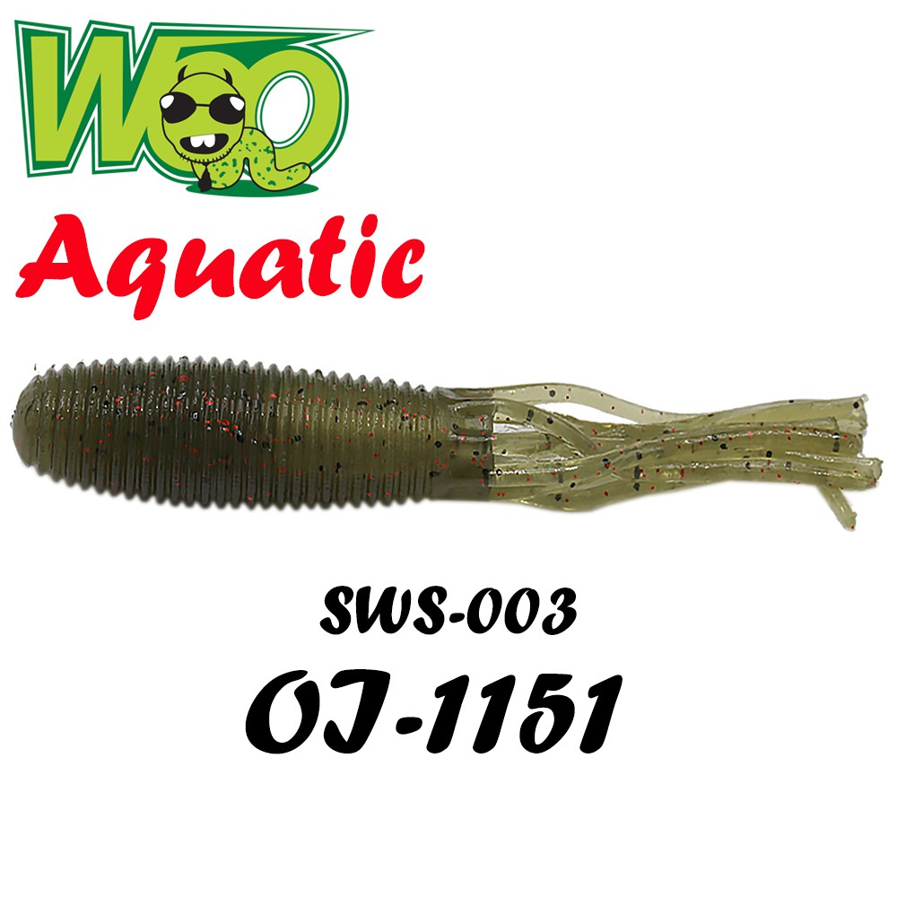 WOO เหยื่อหนอนยาง - รุ่น SWS-003 OI-1151
