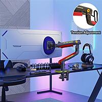 NORTH BAYOU L50 "32-60" Inch Gaming Screen RGB Light Curved Ultrawide Flat Monitor Stand