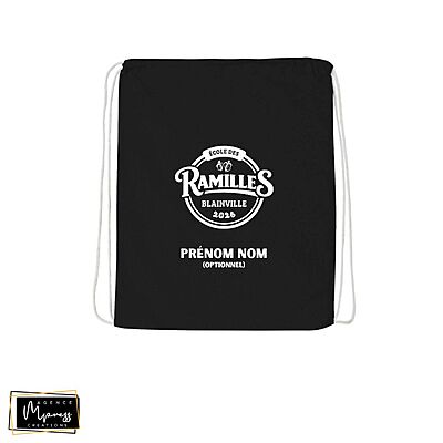 Sac à corde Noir (Ramilles)