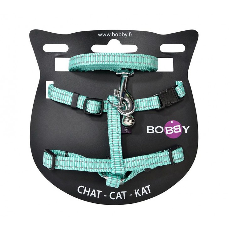 BOBBY SAFE HARNESS & LEAD - LAGON/XS BOBBY SAFE HARNESS & LEAD - LAGON/XS