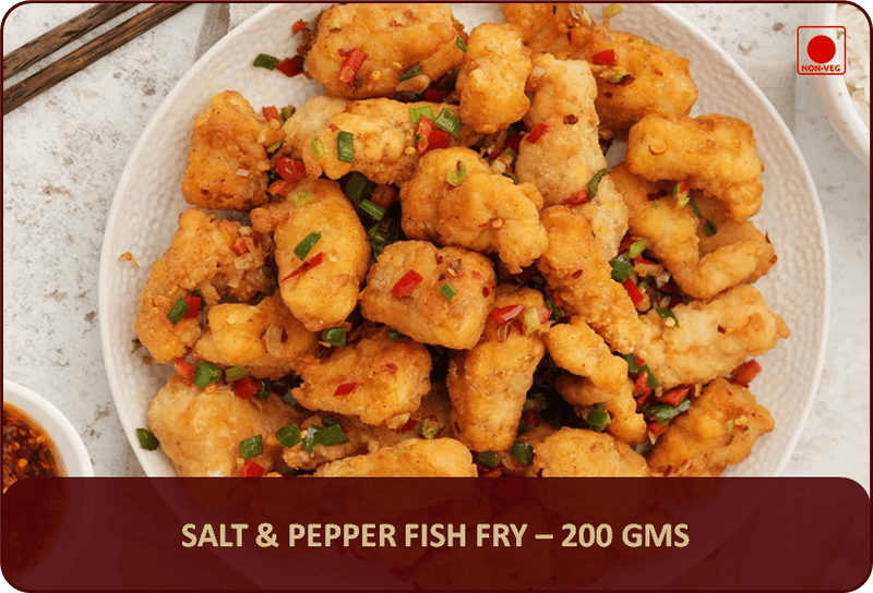 Salt & Pepper Fish Fry - 200 Gms