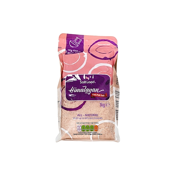 17011     Saltland Himalayan Pink Salt (Fine) 800g X 10