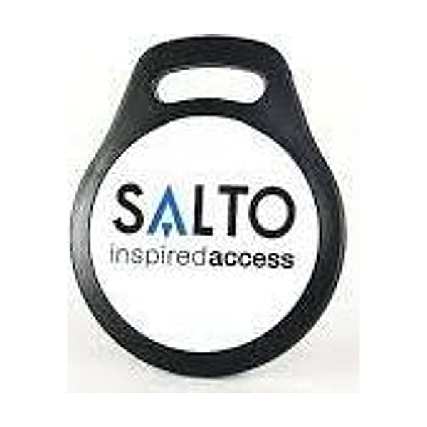 Salto Black Keyfob – 4K DESFire (10-Pack) - CFAD407BKST-10