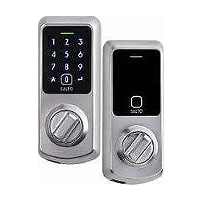 Salto DBolt Touch Deadbolt, Satin Chrome - DMM1010D02SCSB3
