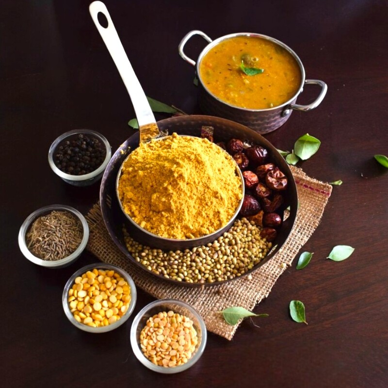 Spicy Telugu Sambhar Masala