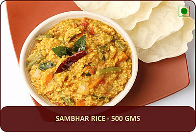 Sambhar Rice - 400 Gms