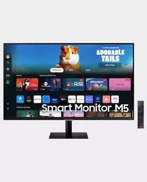 Samsung 27 Inch M5 Smart Monitor with Smart TV LS27DM500EMXUE