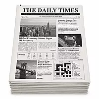 Sandwich Wrap 12"x16" Newspaper 5/1000
