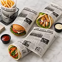Sandwich Wrap 12"x16" Newspaper 5/1000