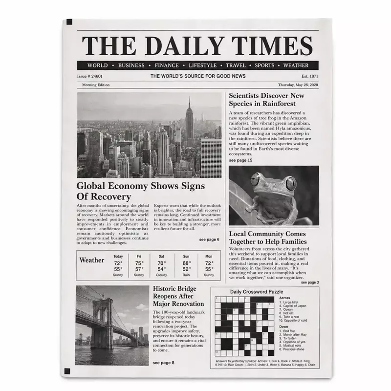 Sandwich Wrap 12"x16" Newspaper 5/1000