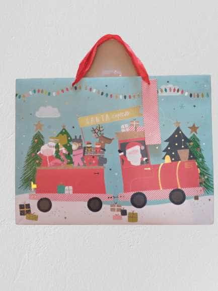 Santa Express Christmas Bag