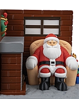 Santa's Living Room Table Lamp