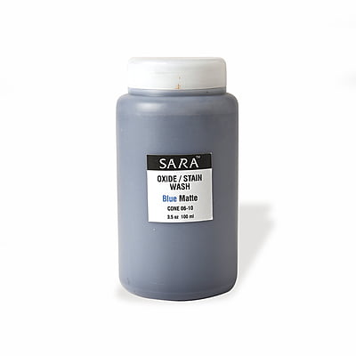 Sara Oxide and Stain Blue Matte Sara Oxide and Stain Blue Matte
