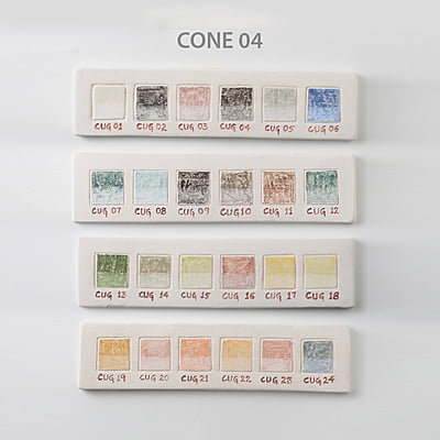 Sara Under Glaze Chalk Set of 24 Colours