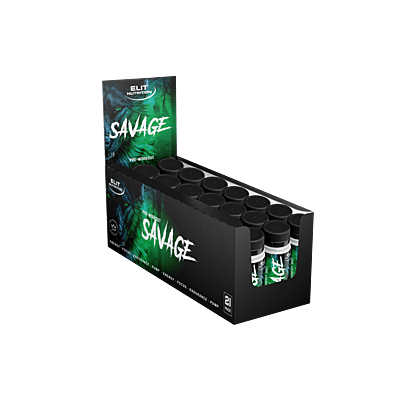Savage PWO Shot Box 21pcs x 60 ml Tropical
