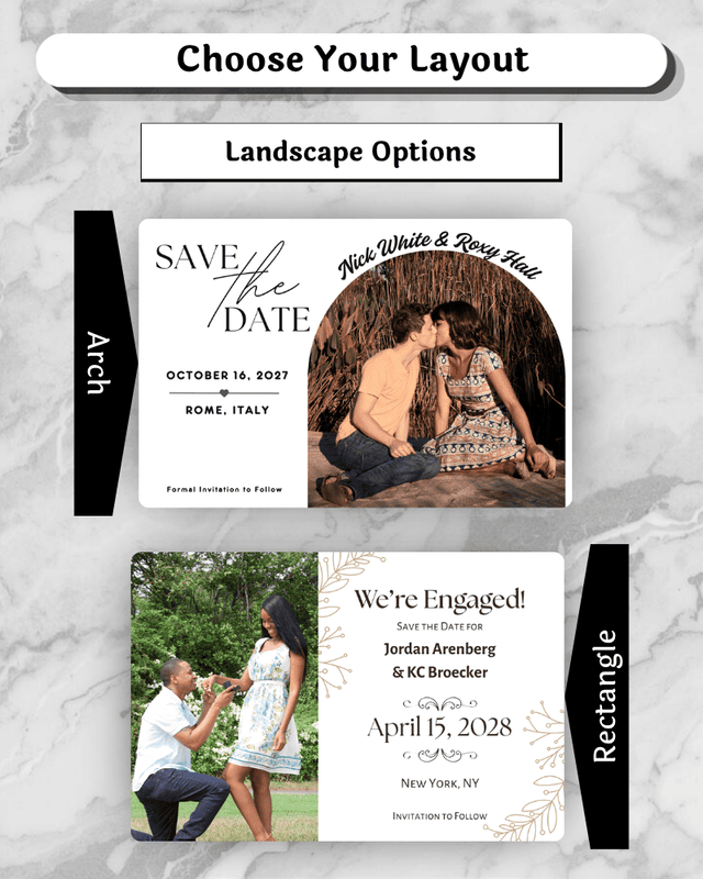 Save the Date Magnet - 4x6", Set of 10