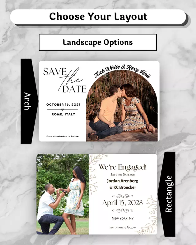 Save the Date Magnet - 4x6", Set of 10