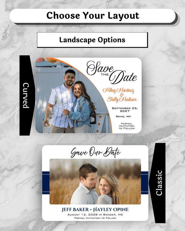 Save the Date Magnets - 5x7", Set of 10