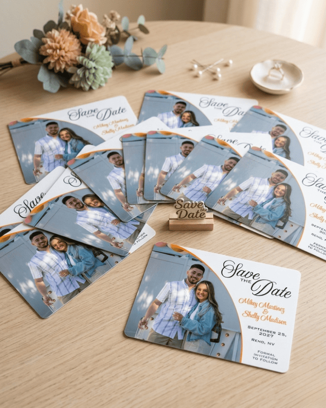 Save the Date Magnets - 5x7", Set of 10
