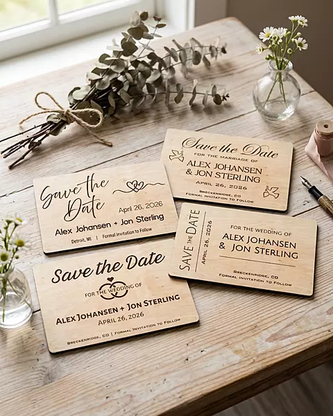 Save the Card Cards - 4x6", Set of 10