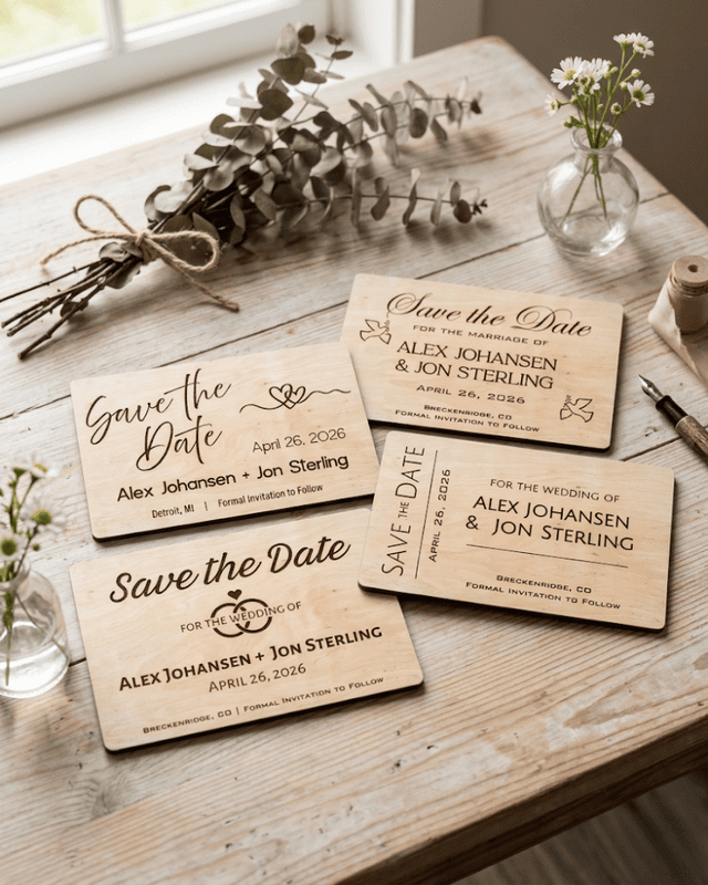 Save the Card Cards - 4x6", Set of 10