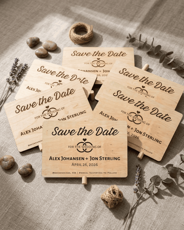 Save the Card Cards - 4x6", Set of 10