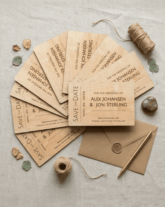 Save the Card Cards - 4x6", Set of 10