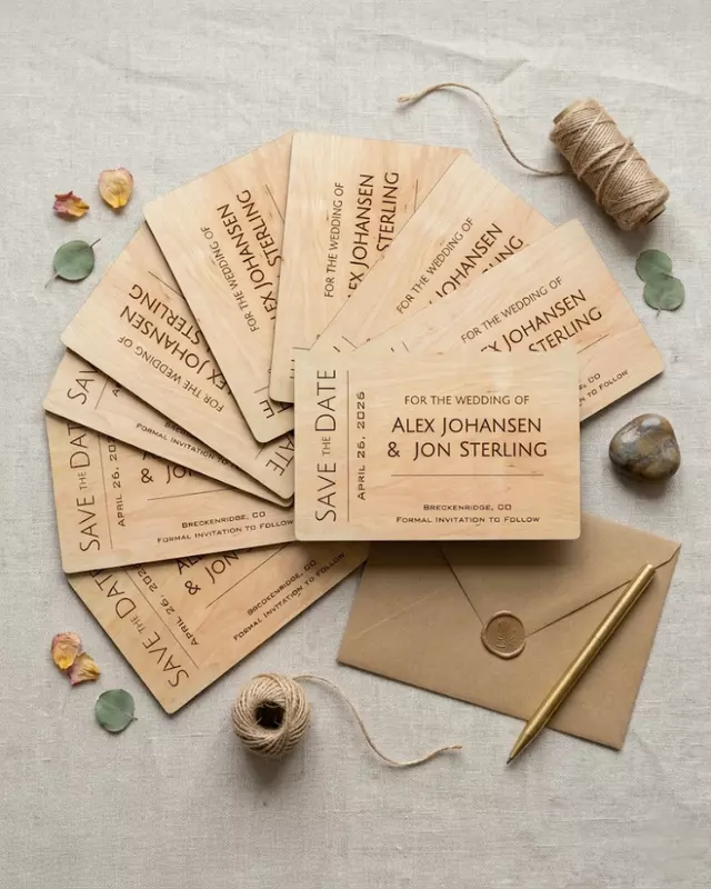 Save the Card Cards - 4x6", Set of 10