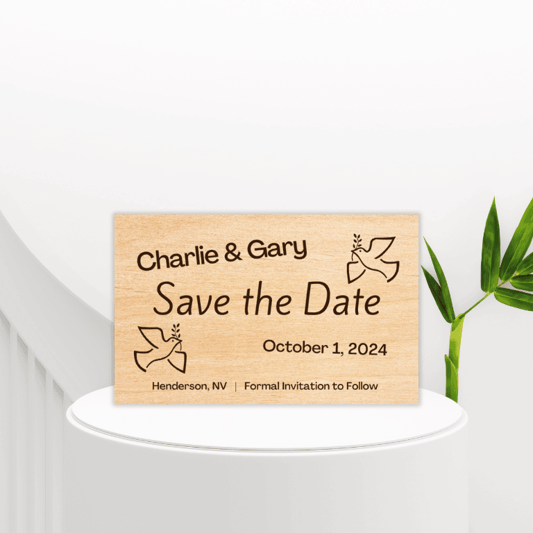 Destination Save the Date Cards, Set of 16